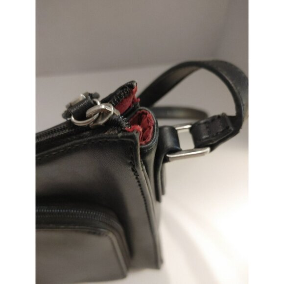 Liz Claiborne Black Shoulder Bag With Adjustable Strap p1 - Picture 16 of 16